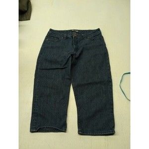 Bootheel Trading Co. Womens Jean Capri Kennett By Sheryl Crow 32x18 Blue Denim